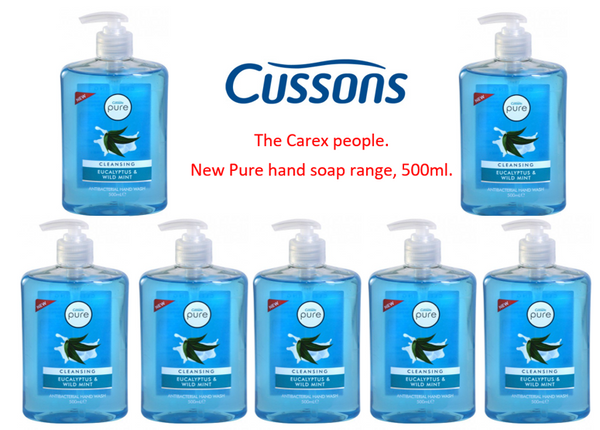 Cussons Pure Antibacterial Eucalyptus & Wild Mint 500ml - GARDEN & PET SUPPLIES