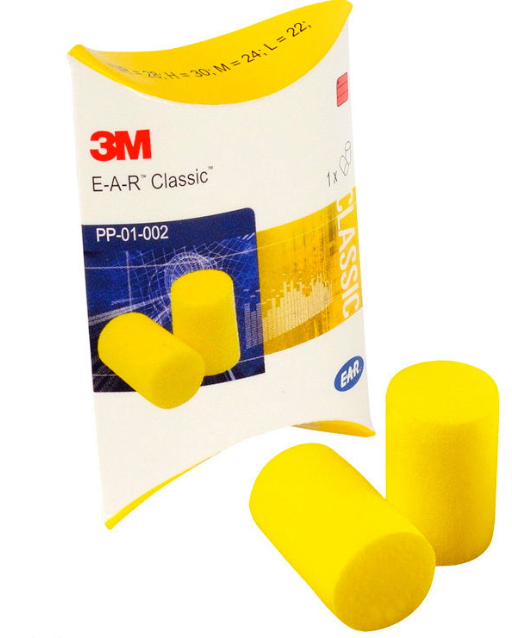 E.A.R Classic Yellow Ear Plugs Pack 250's - GARDEN & PET SUPPLIES