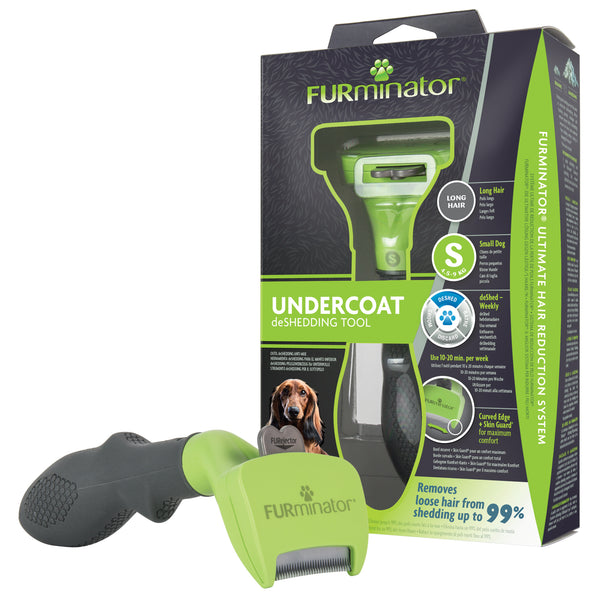 GARDEN & PET SUPPLIES - FURminator Undercoat Deshedding Tool Long Hair Small Dog