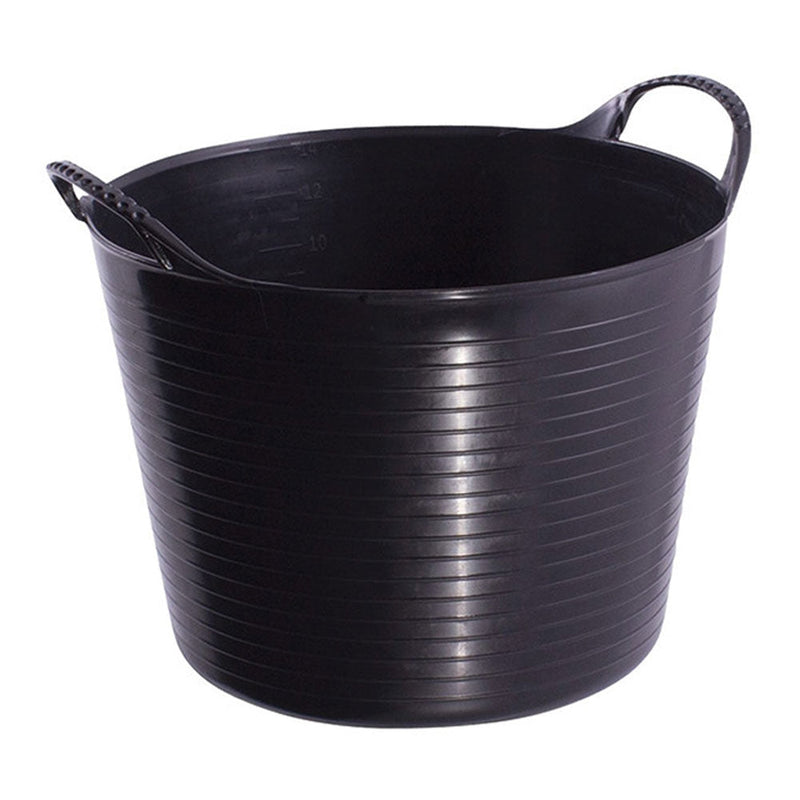 Gorilla Black Recycled Tub Large 38 Litre - Garden & Pet Supplies