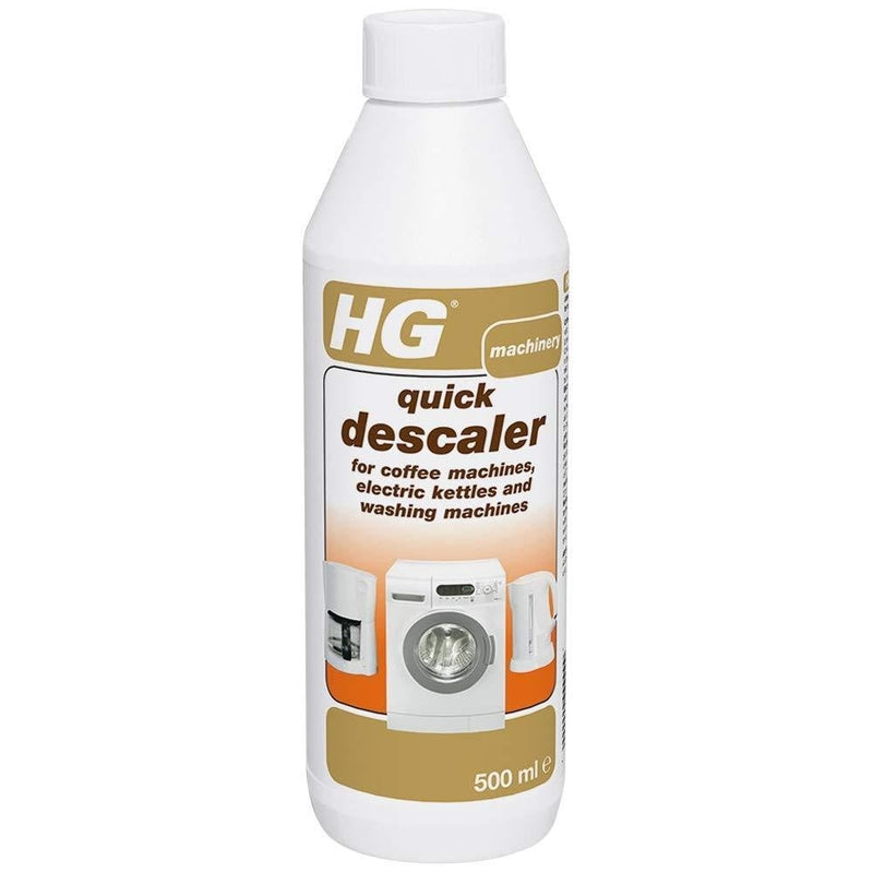 HG Quick Descaler,for Coffee Machines, Kettles & Washing Machines 500ml