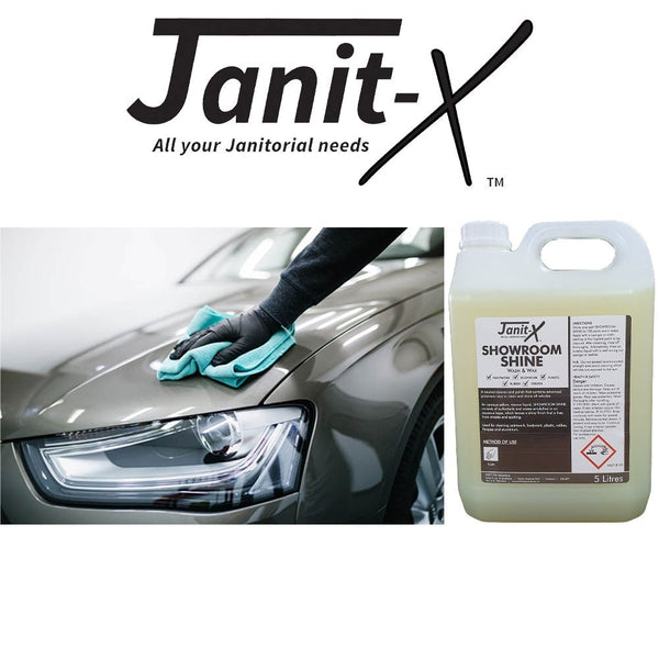 Janit-X Concentrated Car Shampoo with Wax 5L, Showroom Shine. - GARDEN & PET SUPPLIES