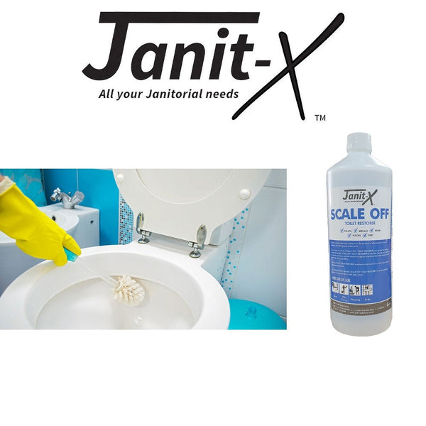 Janit-X Professional Heavy Duty Toilet Descaler & Reviver 1 Litre - GARDEN & PET SUPPLIES