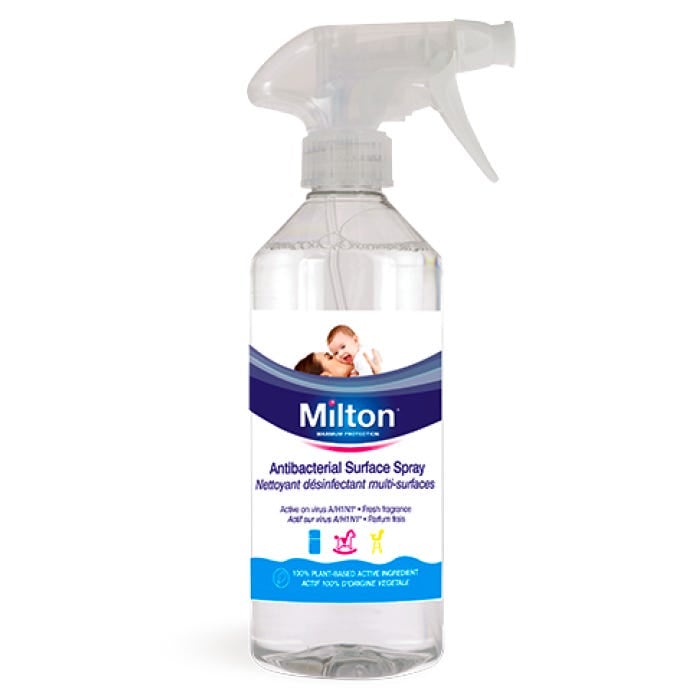 Milton Antibacterial Surface Spray 500ml - GARDEN & PET SUPPLIES