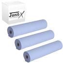 Janit-X 10 Inch Blue 2 Ply Hygiene Couch Roll - GARDEN & PET SUPPLIES