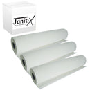 Janit-X 10" 40m,White 2 Ply Hygiene Couch Roll