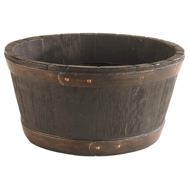 GARDEN & PET SUPPLIES - Oakwood Large 49cm Barrel Planter