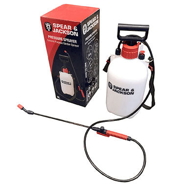 Spear & Jackson 5LPAPS Pump Action Pressure Sprayer 5 Litre