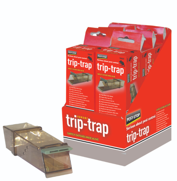 GARDEN & PET SUPPLIES - Pest-Stop Humane Trip Trap Mouse Trap {PSTTB}