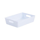 GARDEN AND PET SUPPLIES - Wham White Rectangular Studio Basket 4.01 2 Litre