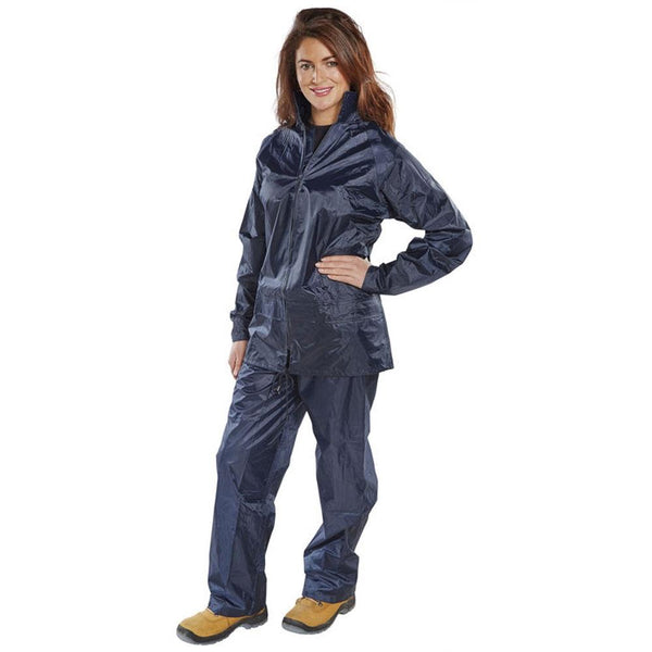 B-Dri Weatherproof Navy Suit {All Sizes} - GARDEN & PET SUPPLIES